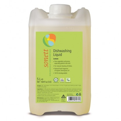 Detergent ecologic pt vase cu lamaie 5 L Sonett