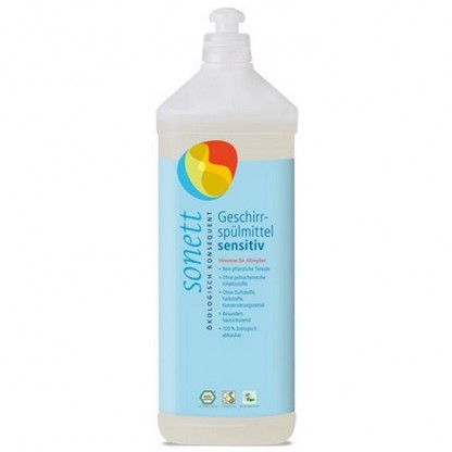 Detergent ecologic pt vase neutru, fara parfum 1 L Sonett
