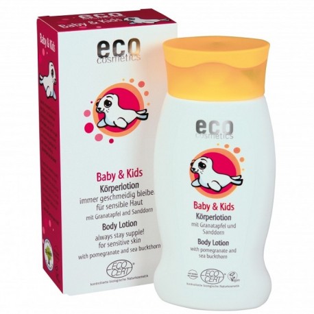 Lotiune corp bebe cu rodie si catina alba 200ml Eco Cosmetics