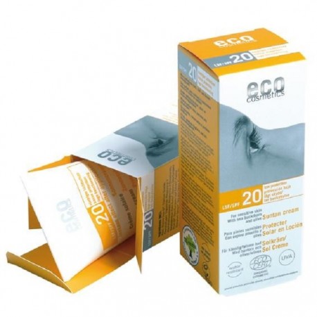 Crema BIO protectie solara FPS20 Eco Cosmetics 75ml