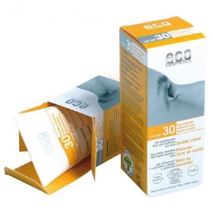Crema bio pentru protectie solara FPS 30, 75ml Eco Cosmetics