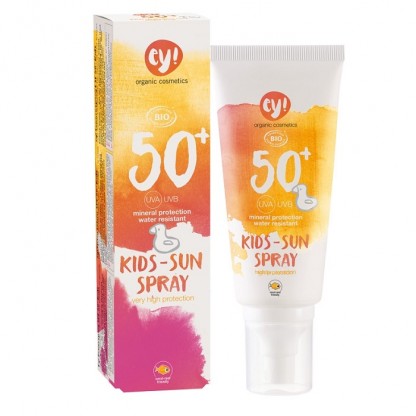 Spray BIO protectie solara bebe si copii FPS 50+ 100ml Eco Cosmetics