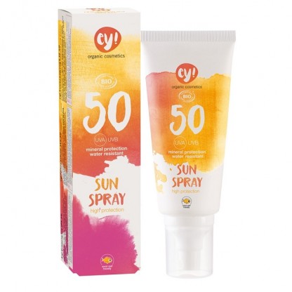 Spray bio de protectie solara FPS 50 Eco Cosmetics 100ml