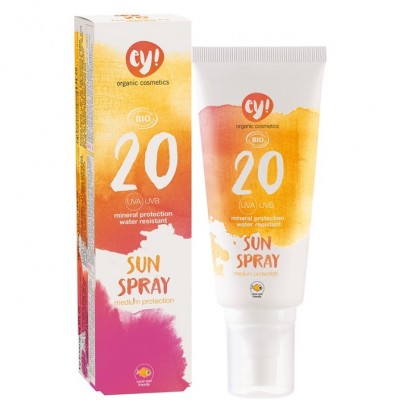 Spray BIO protectie solara FPS 20 Eco Cosmetics 100ml