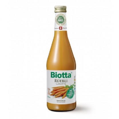 Suc de morcovi bio, cu acid lactic 500ml Biotta