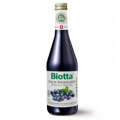 Suc de afine de padure bio 500ml Biotta