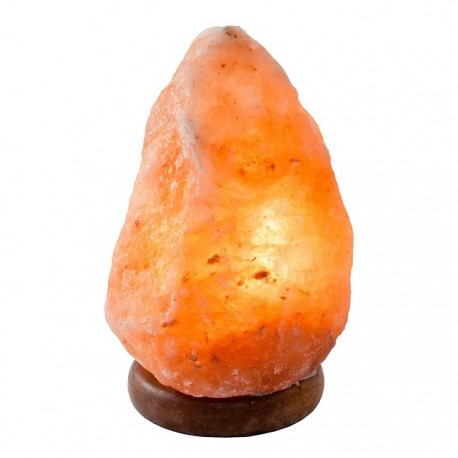 Lampa electrica din sare de Himalaya 2-3 kg Monte Salt Crystal