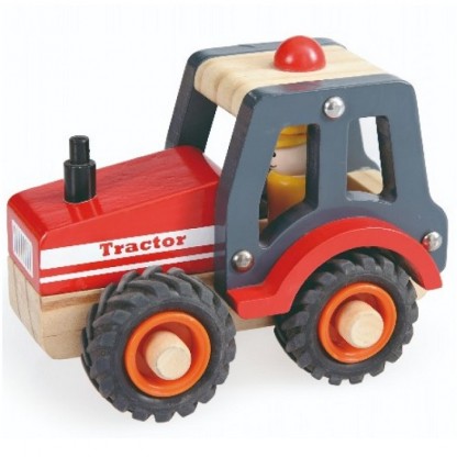 Tractor din lemn, 1-6 ani Egmont Toys