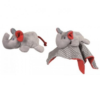 Jucarie din textil pentru bebe, elefant pop-up Egmont