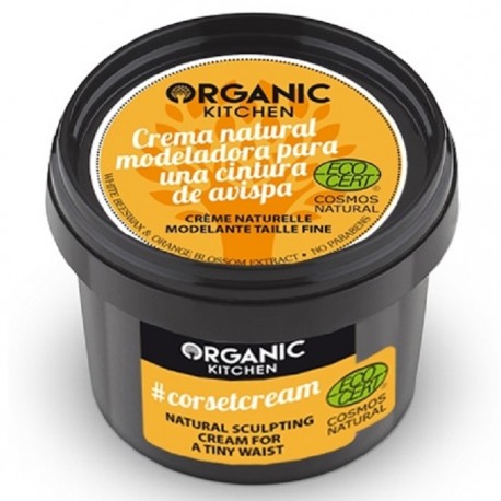 Crema modelatoare pentru talie subtire 100g Organic Kitchen