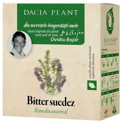 Ceai Bitter Suedez 50g Dacia Plant