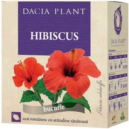Ceai de hibiscus 50g Dacia Plant