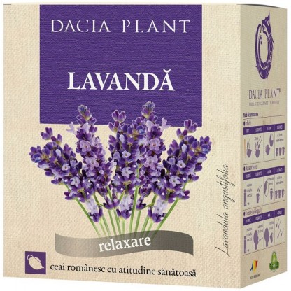 Ceai de lavanda (relaxant) 50g Dacia Plant
