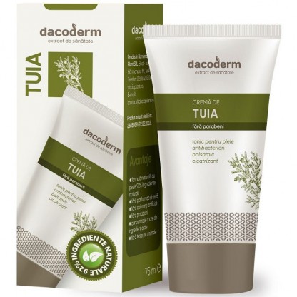 Crema de Tuia Dacoderm 75ml Dacia Plant