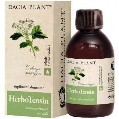 HerboTensin (Reglator al tensiunii) tinctura 200ml Dacia Plant