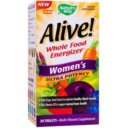 Alive Women Ultra (necesar de energie) 30 tablete Nature'S Way