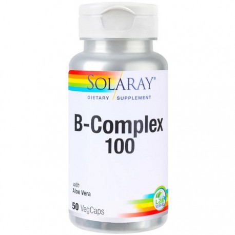 B-Complex 100mg 50 capsule vegetale Solaray