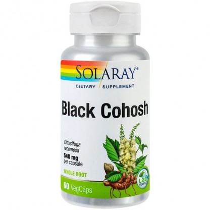 Black Cohosh 540mg 60 capsule vegetale Solaray