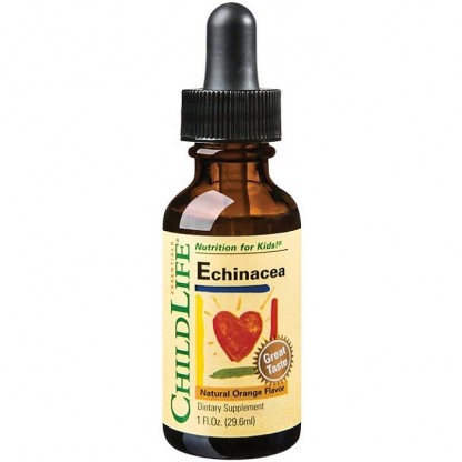 Echinacea pt copii 30ml (gust de portocale) Childlife Essentials