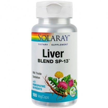 Liver Blend (protectia ficatului) 100 capsule vegetale Solaray