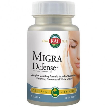 Migra Defense 30 tablete ActivTab Kal Vitamins