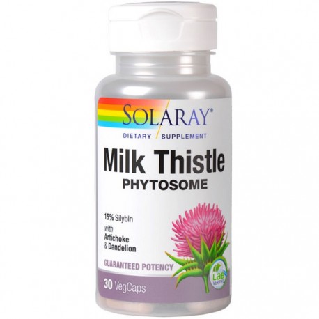Milk Thistle Phytosome 30 capsule vegetale Solaray