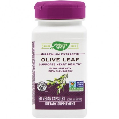 Olive Leaf 20% SE (Frunze de maslin) 60 capsule vegetale Nature's Way