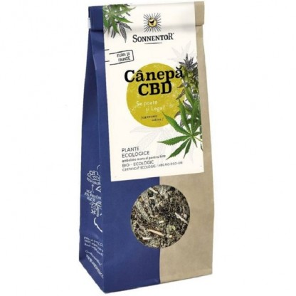 Ceai Canepa CBD BIO (Cannabis sativa) 80g Sonnentor