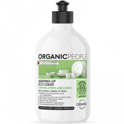 Detergent ecologic pt vase Green Lime & Mint 500ml Organic People