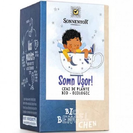 Ceai bio Ingerasi Strengari Somn usor 18 pliculete Sonnentor 