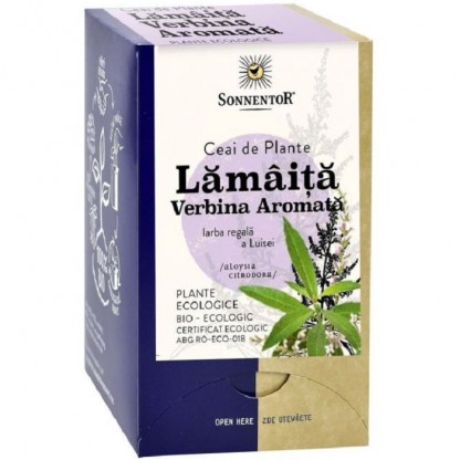 Ceai de lamaita BIO - verbina aromata 18 pliculete Sonnentor