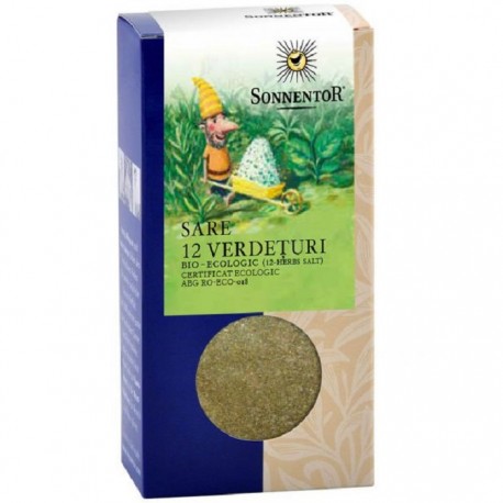 Sare fina de mare cu 12 verdeturi 120g Sonnentor
