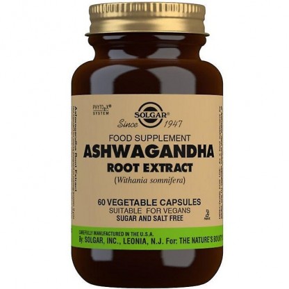 Ashwagandha Root Extract 60 Cps vegetale Solgar