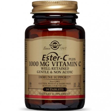 Ester-C Plus 1000mg (acid ascorbic – vitamina c alcalina) 30 capsule vegetale Solgar