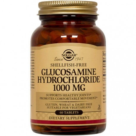 Glucosamine HCL 1000mg (Hidroclorura de glucozamina) 60 capsule vegetale Solgar