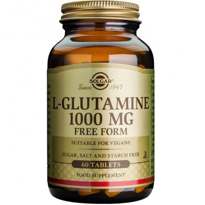 L-Glutamine 1000mg 60 tablete vegetale Solgar
