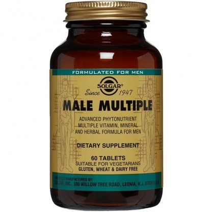 Male Multiple (Multivitamine si Minerale pentru barbati) 60 tablete Solgar