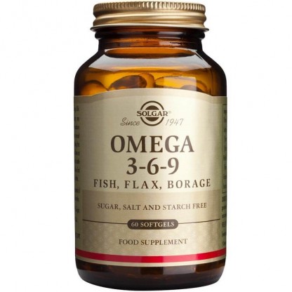 Omega 3-6-9, 60 capsule moi Solgar