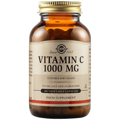 Vitamina C 1000mg 100 capsule vegetale Solgar