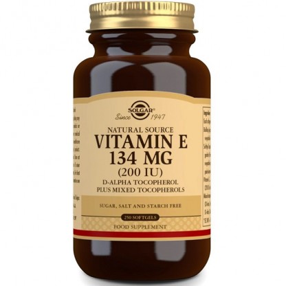 Vitamina E 200iu 134mg 50 capsule vegetale Solgar
