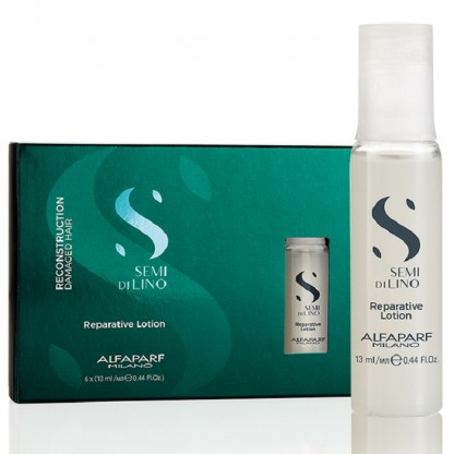 Lotiune pentru reconstructia firului de par Semi di Lino 6*13ml Alfaparf Milano