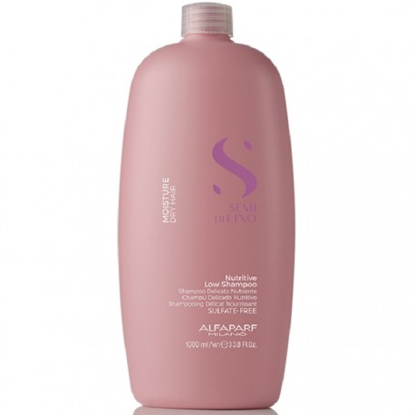 Sampon pentru hidratarea parului uscat Semi di Lino Moisture 1000ml Alfaparf Milano