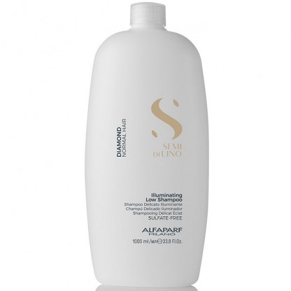 Sampon pentru stralucire Semi di Lino Diamond Illuminating Shampoo 1000ml Alfaparf Milano