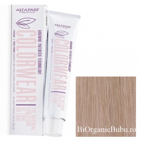 Vopsea fara amoniac nr 10.31 Lightest Golden Ash Blonde Color Wear 60ml Alfaparf Milano