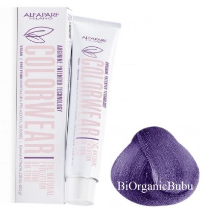 Vopsea fara amoniac nr 5 Ultra Violet Color Wear 60ml Alfaparf Milano