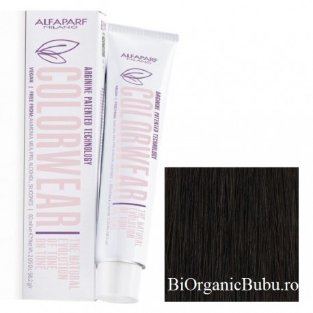 Vopsea fara amoniac nr 5.1 Light Ash Brown Color Wear 60ml Alfaparf Milano