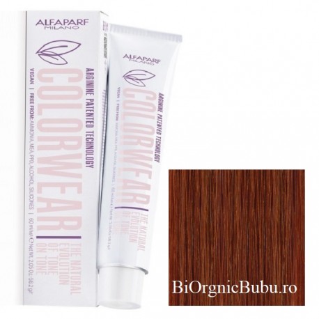 Vopsea fara amoniac nr 6.4 Dark Copper Blonde Color Wear 60ml Alfaparf Milano