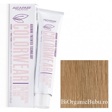 Vopsea fara amoniac nr 9 Very Light Natural Blonde Color Wear 60ml Alfaparf Milano