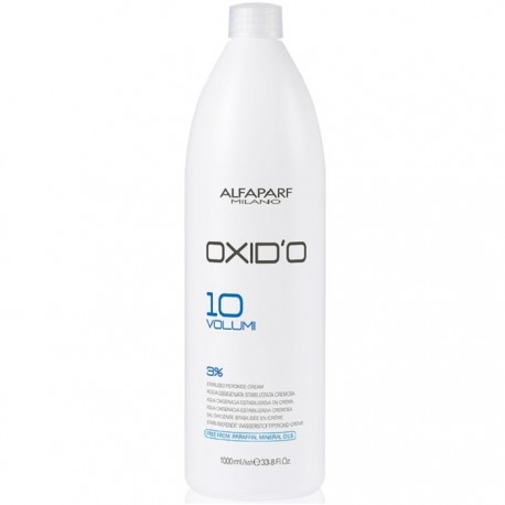OXID O 10 Volume - Peroxid de hidrogen stabilizat cremos 1000 ml Alfaparf Milano