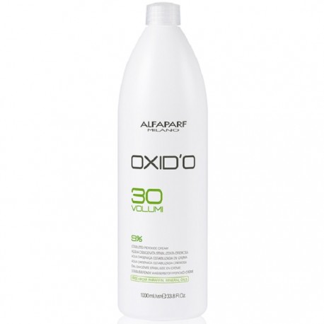 Oxid O 30 Volume (9%) - Oxidant crema 1000ml Alfaparf Milano